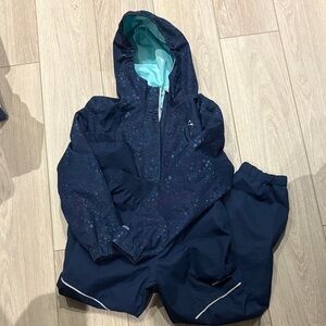 Paradox Galaxy Blue Kids Raincoat Set